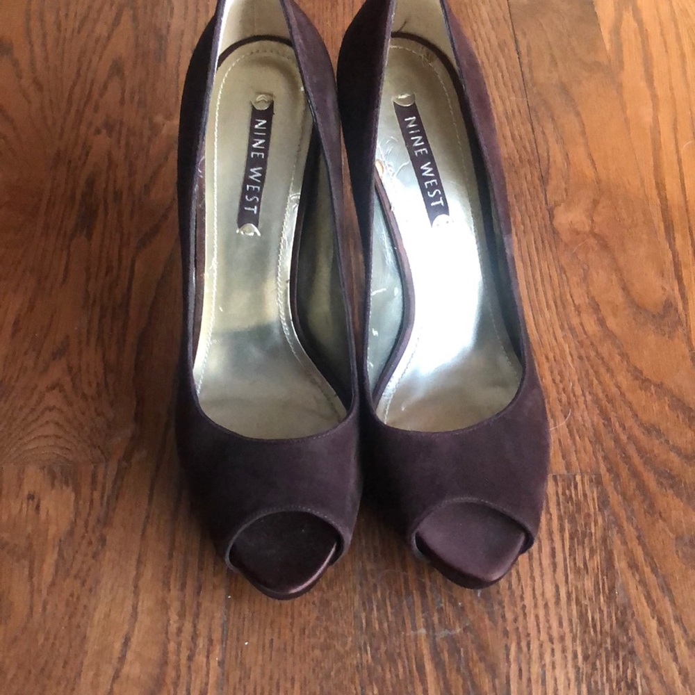 Nine West Peeptoe Platforms